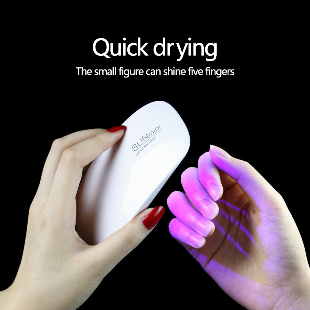 Portable 6 LED UV Nail Lamp 6W - Uv Led Lamp Printer review and price