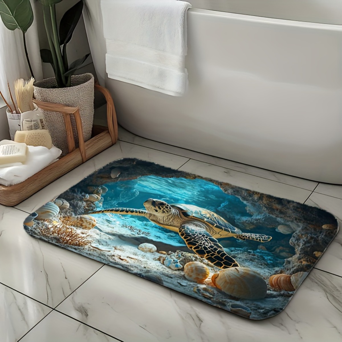 Sea Turtle Rug Velvet Flannel  - Commercial Printing And Design review and price