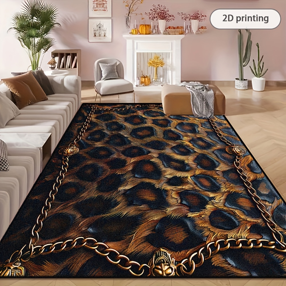 Leopard Printed Rug, Stylish B - Commercial Printing And Design review and price