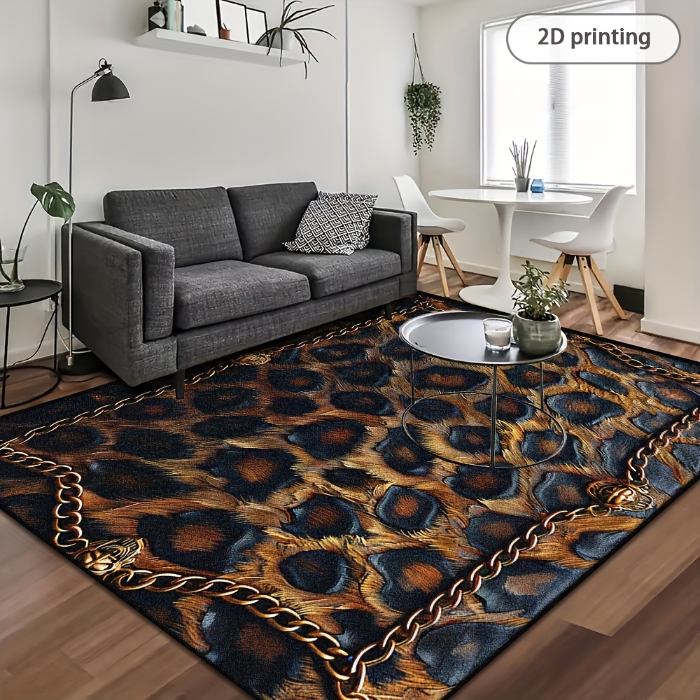 Leopard Printed Rug, Stylish B - Commercial Printing And Design review and price