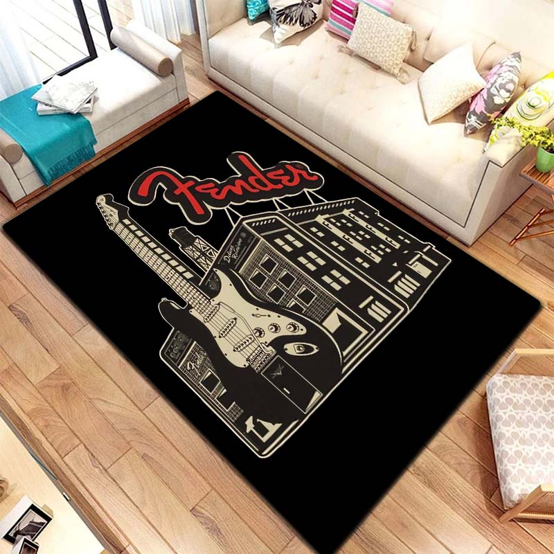 Vintage Rock Music Print Rug E - Commercial Printing And Design review and price