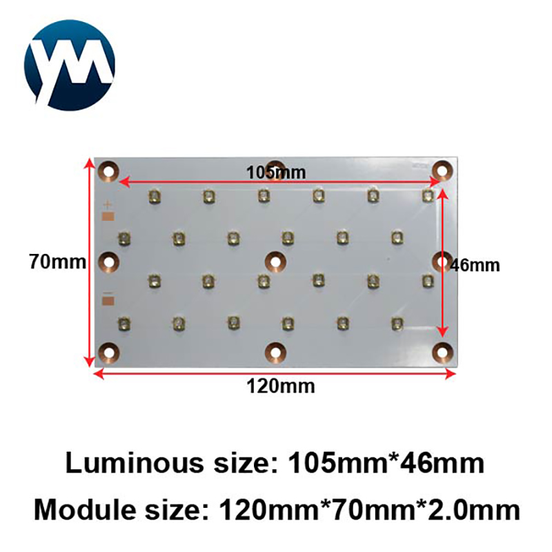 70W 72W UV LED Module 3535 UV  - Uv Led Lamp Printer review and price