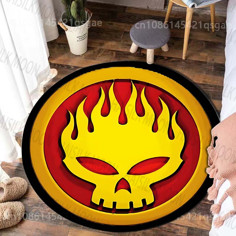 Fiery Skull Emblem Design Prin - Commercial Printing And Design review and price