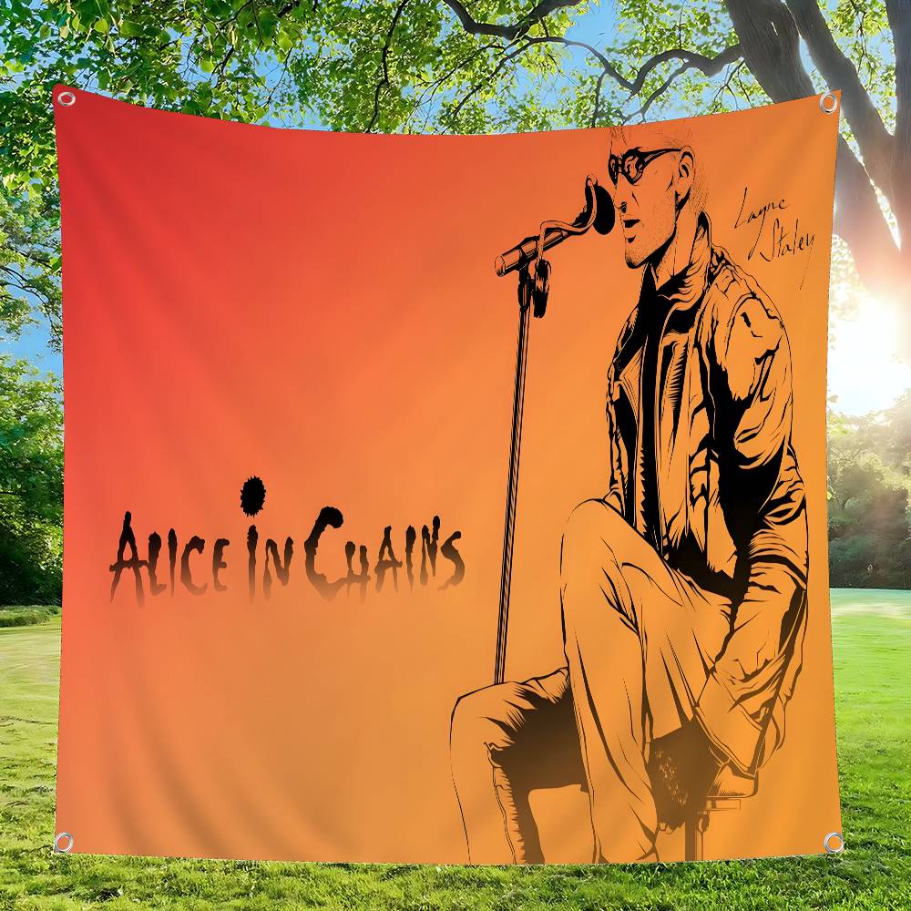 Retro Music Alice In Chains Ad - Commercial Printing Company review and price