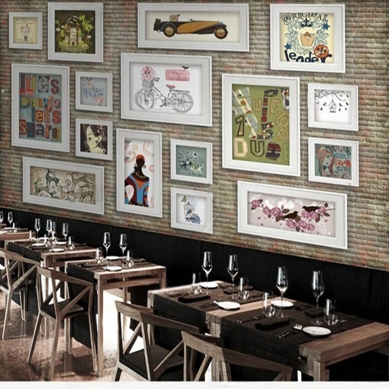 Nostalgic decorative paintings - Commercial Wallpaper Printing review and price