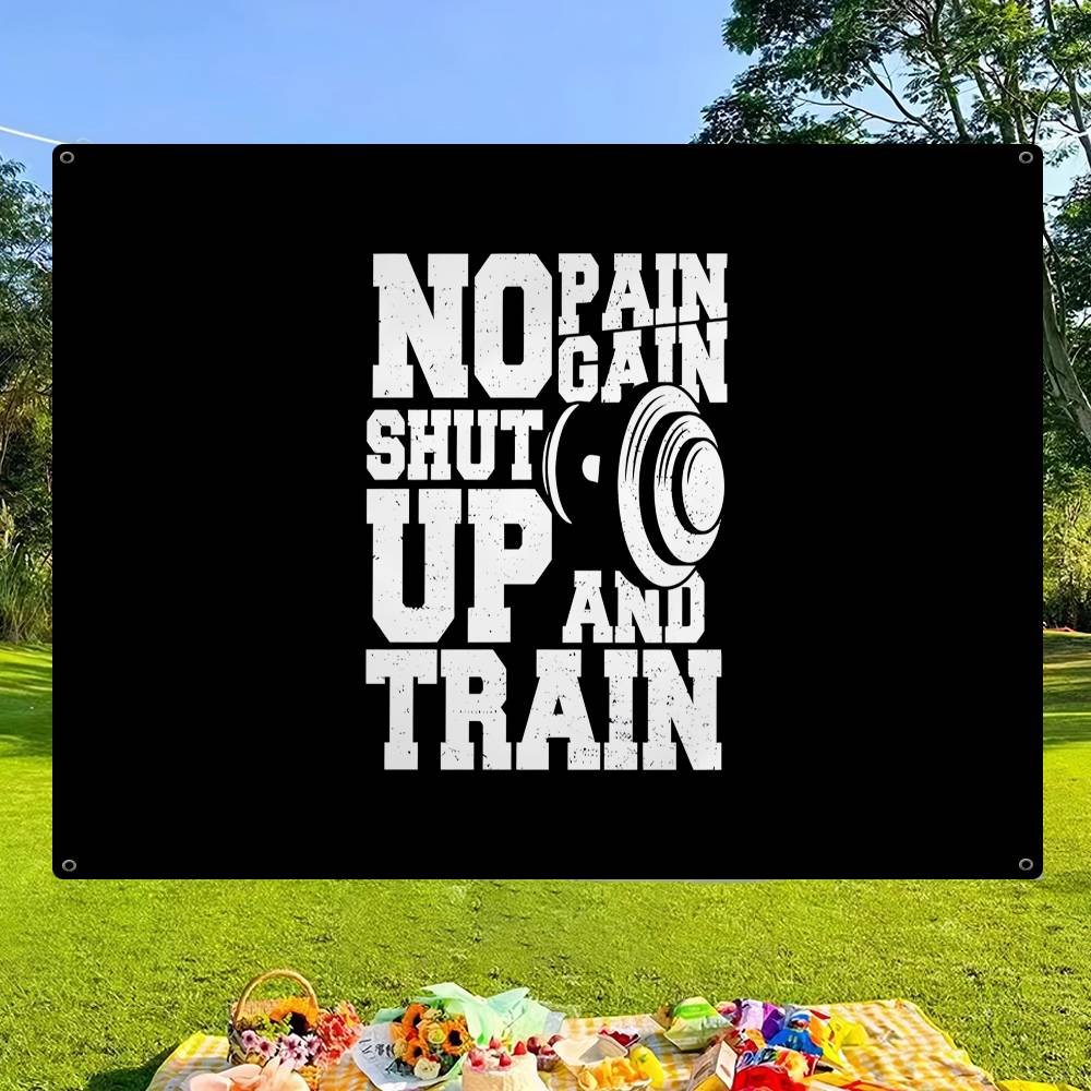 No Pain No Gain GYM Advanced P - Commercial Printing Company review and price