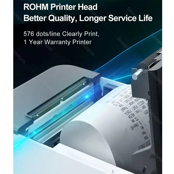 Soonpos 80mm Thermal POS Recei - Commercial Wallpaper Printing review and price