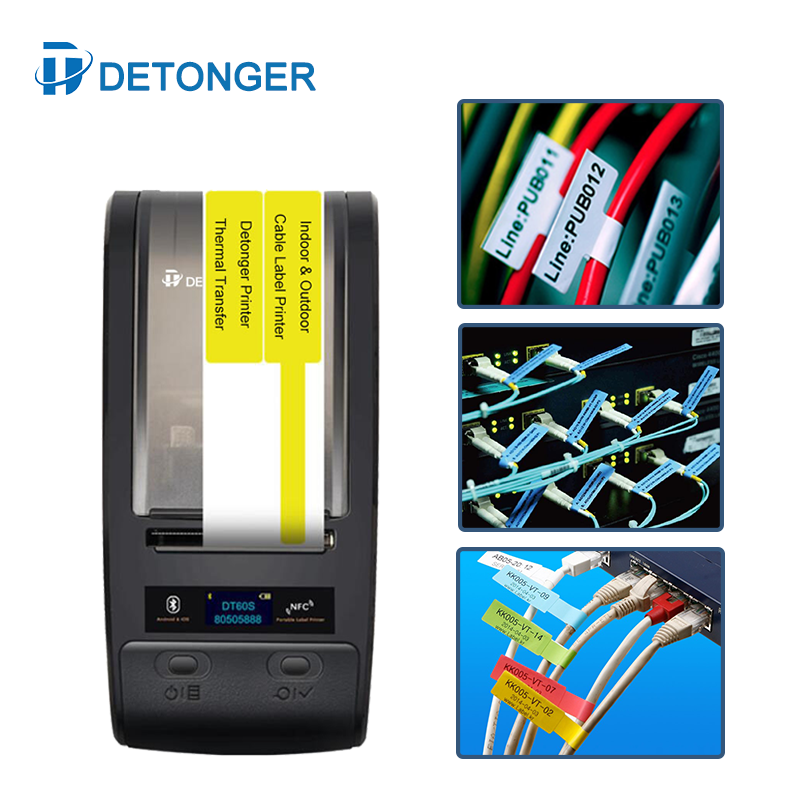 DETONGER DT60S Portable Therma - Commercial Ribbon Printing Machine review and price