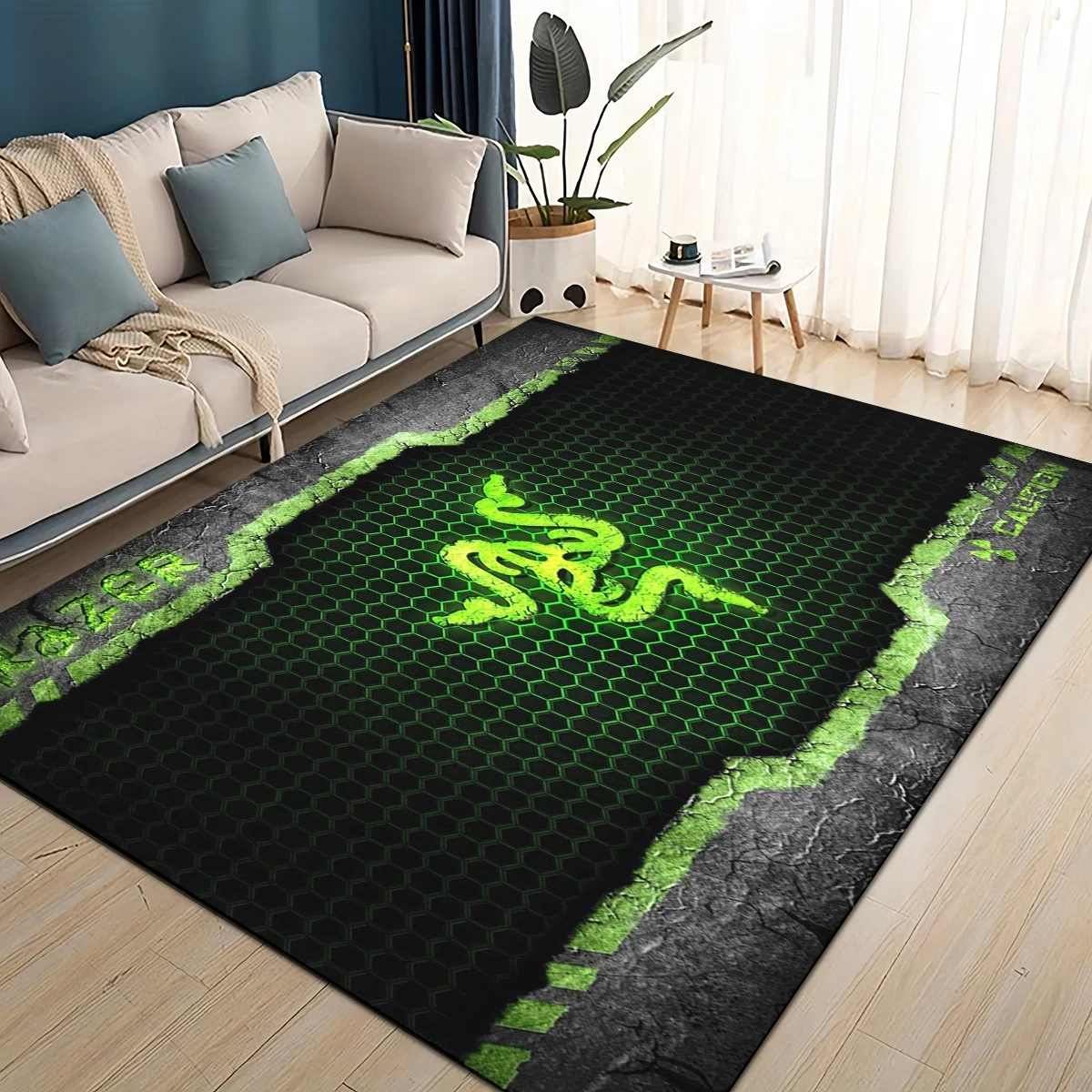 HOT RAZER Game Green Sign Area - Commercial Printing For Sale review and price