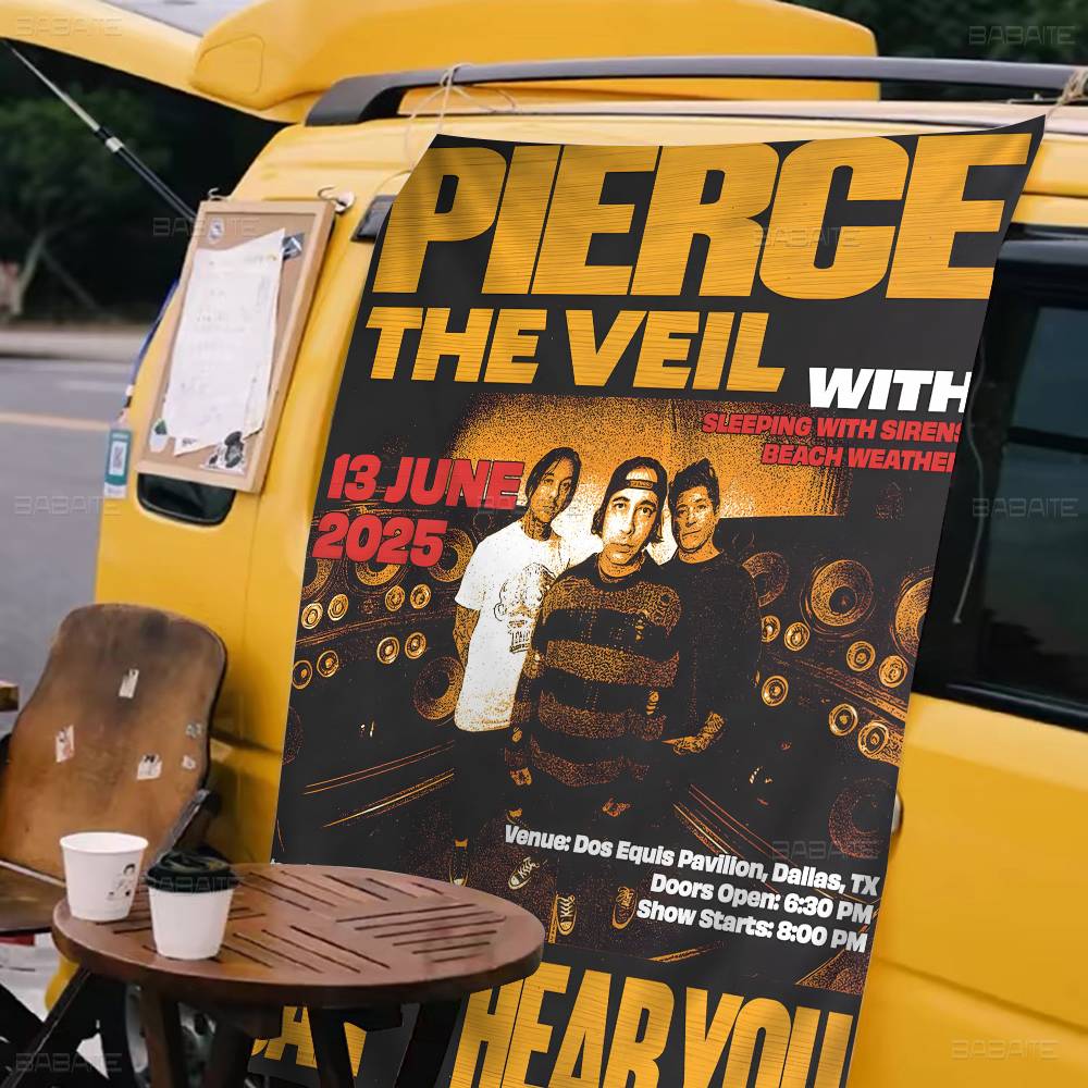 Pierce The Veil Music Band Adv - Commercial Printing Company review and price