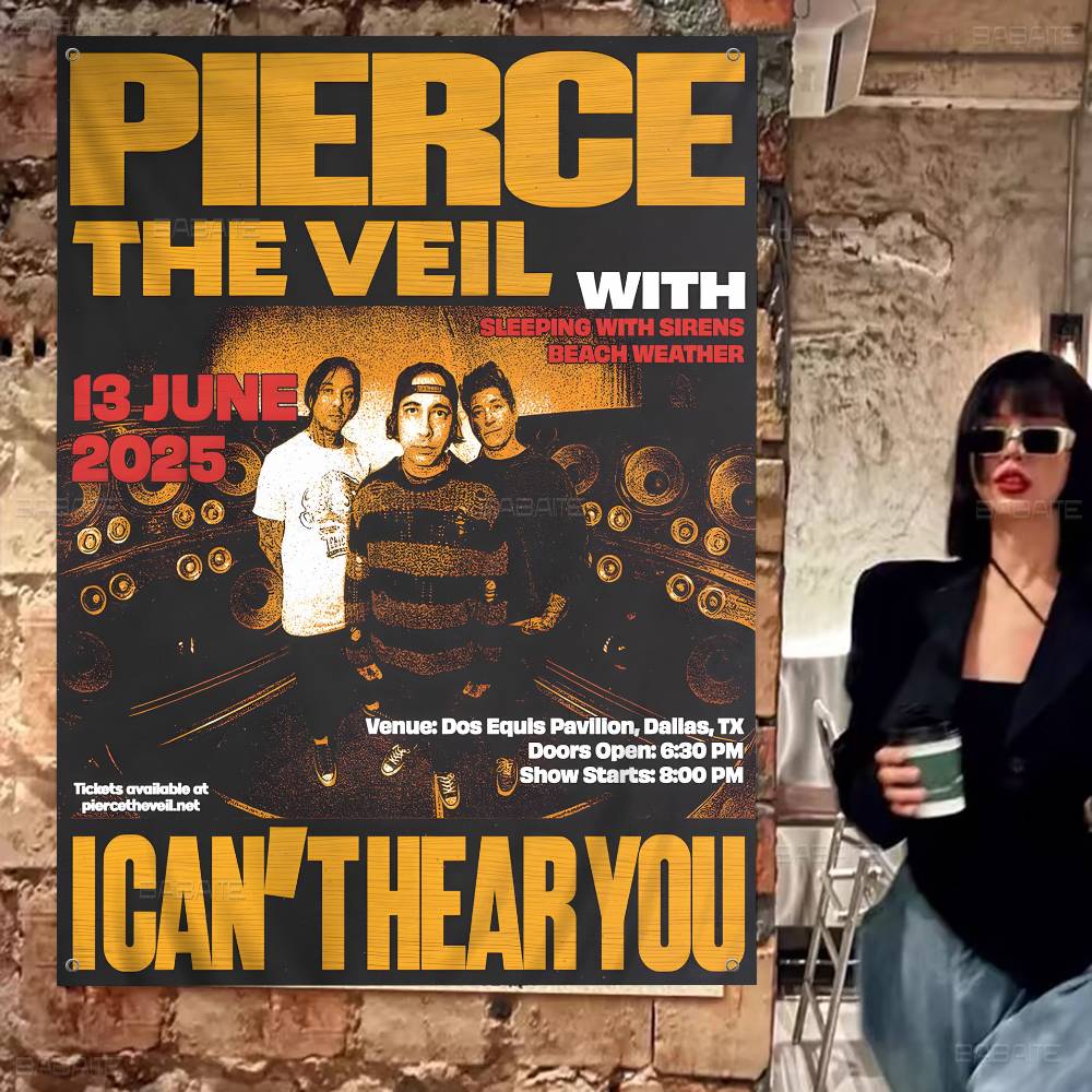 Pierce The Veil Music Band Adv - Commercial Printing Company review and price