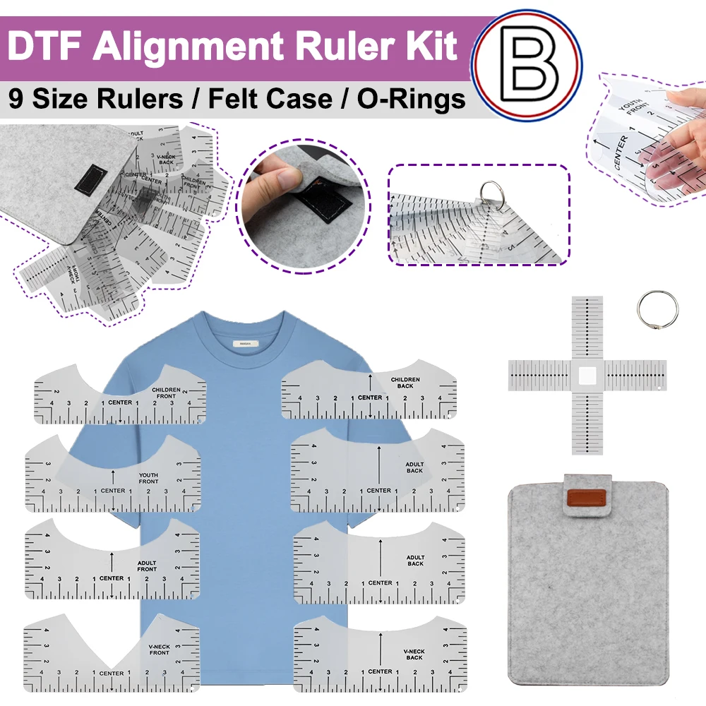 DTF DTG Alignment Ruler Kit wi - Pretreatment Machine Dtg review and price